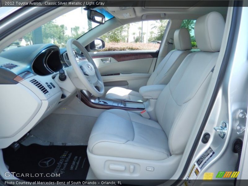 Classic Silver Metallic / Light Gray 2012 Toyota Avalon