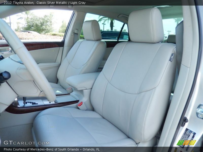 Classic Silver Metallic / Light Gray 2012 Toyota Avalon