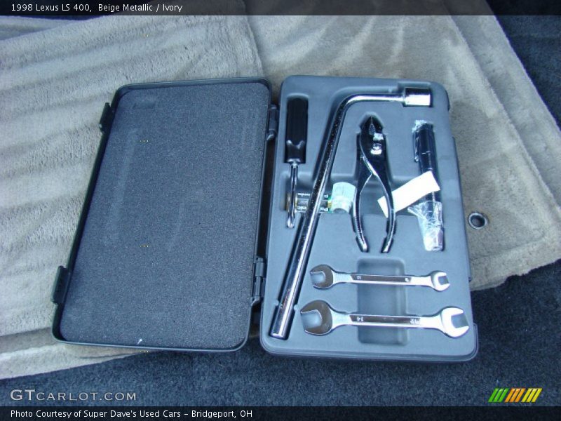 Beige Metallic / Ivory 1998 Lexus LS 400