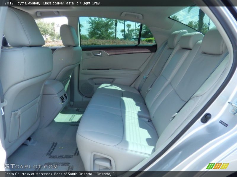 Classic Silver Metallic / Light Gray 2012 Toyota Avalon