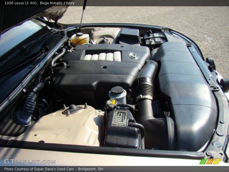 Beige Metallic / Ivory 1998 Lexus LS 400