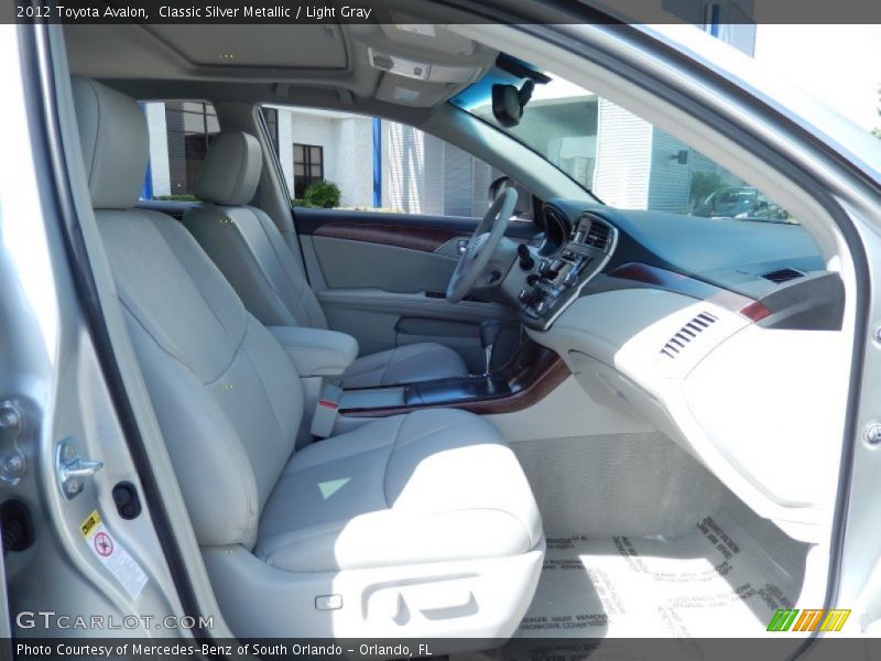 Classic Silver Metallic / Light Gray 2012 Toyota Avalon