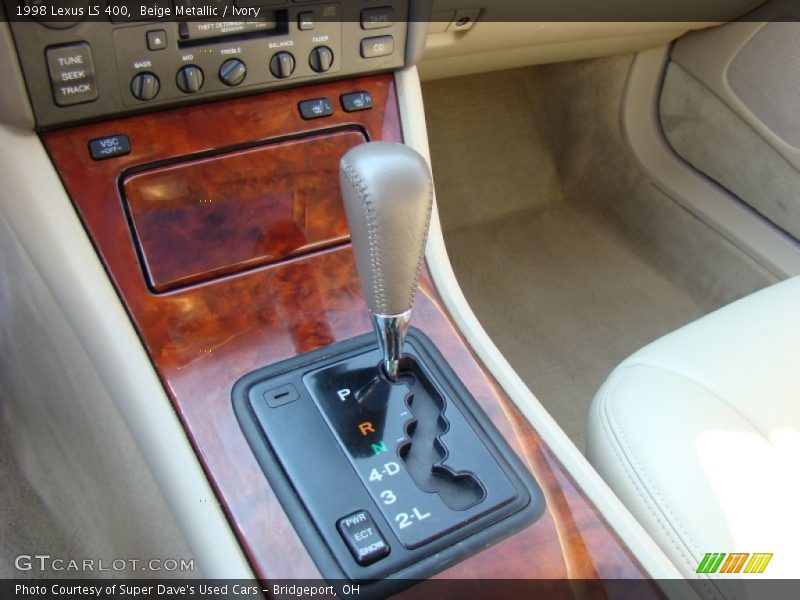 Beige Metallic / Ivory 1998 Lexus LS 400