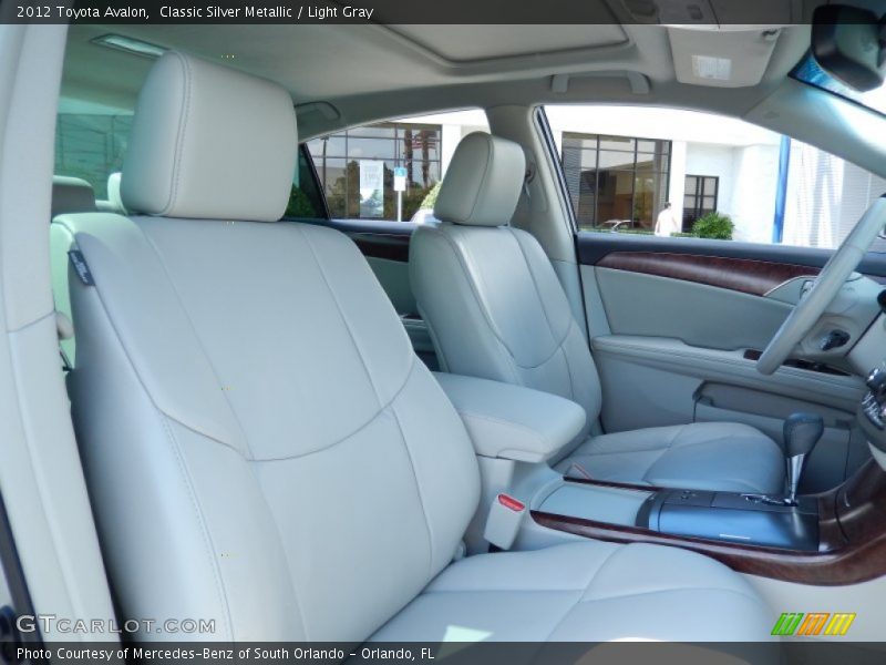 Classic Silver Metallic / Light Gray 2012 Toyota Avalon