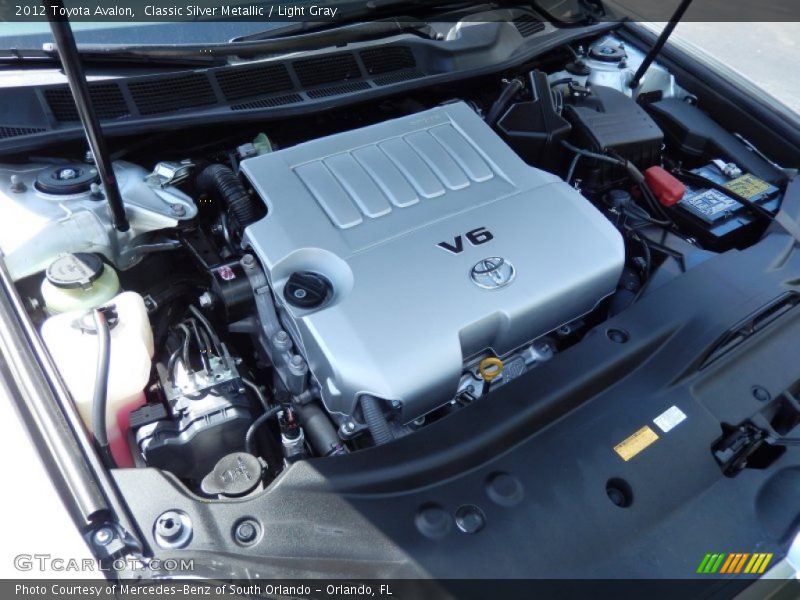 Classic Silver Metallic / Light Gray 2012 Toyota Avalon