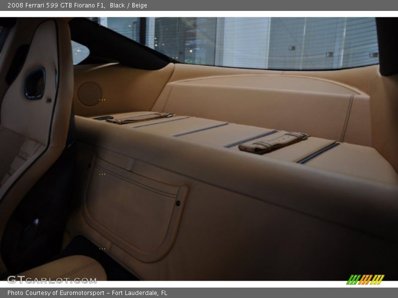 Black / Beige 2008 Ferrari 599 GTB Fiorano F1