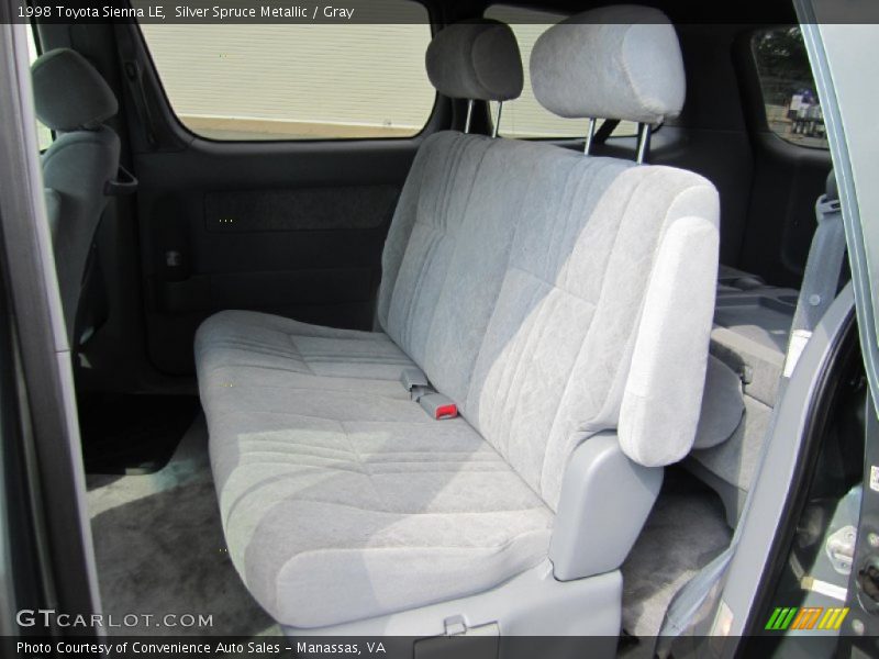 Silver Spruce Metallic / Gray 1998 Toyota Sienna LE