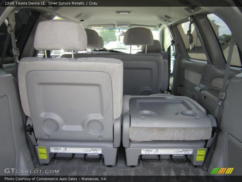 Silver Spruce Metallic / Gray 1998 Toyota Sienna LE