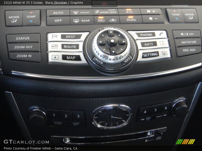 Black Obsidian / Graphite 2010 Infiniti M 35 S Sedan