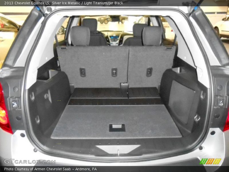 Silver Ice Metallic / Light Titanium/Jet Black 2013 Chevrolet Equinox LS