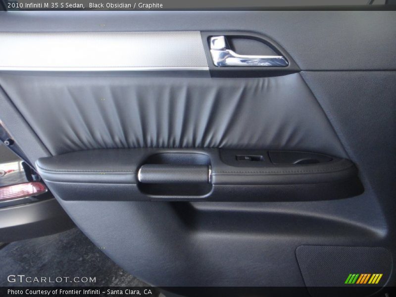 Black Obsidian / Graphite 2010 Infiniti M 35 S Sedan