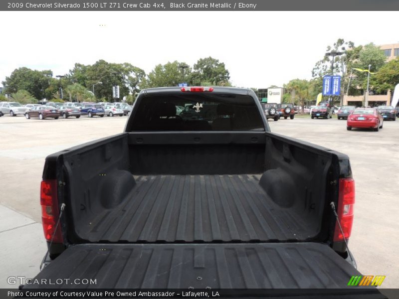 Black Granite Metallic / Ebony 2009 Chevrolet Silverado 1500 LT Z71 Crew Cab 4x4