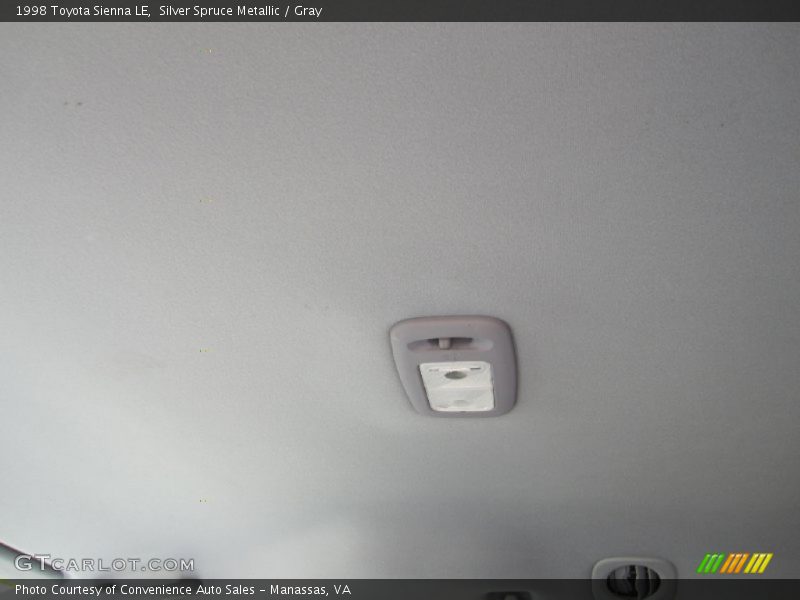 Silver Spruce Metallic / Gray 1998 Toyota Sienna LE