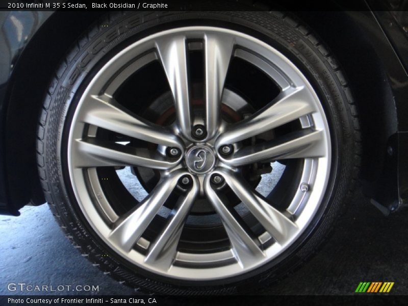Black Obsidian / Graphite 2010 Infiniti M 35 S Sedan
