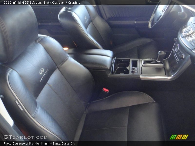 Black Obsidian / Graphite 2010 Infiniti M 35 S Sedan