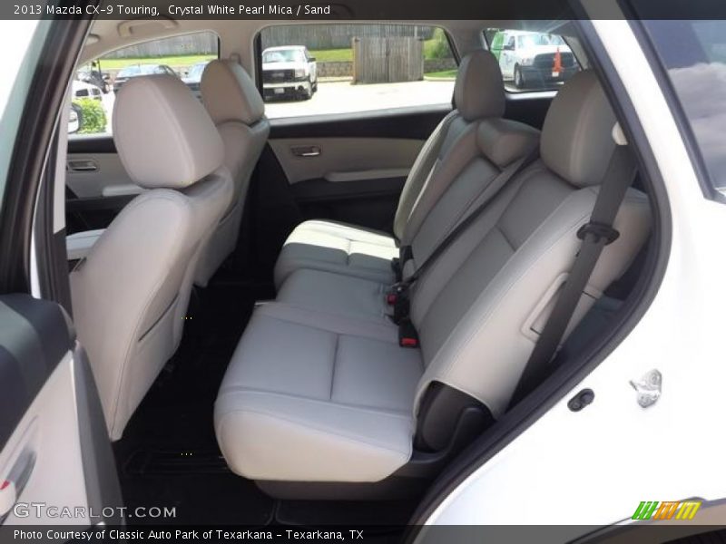 Rear Seat of 2013 CX-9 Touring