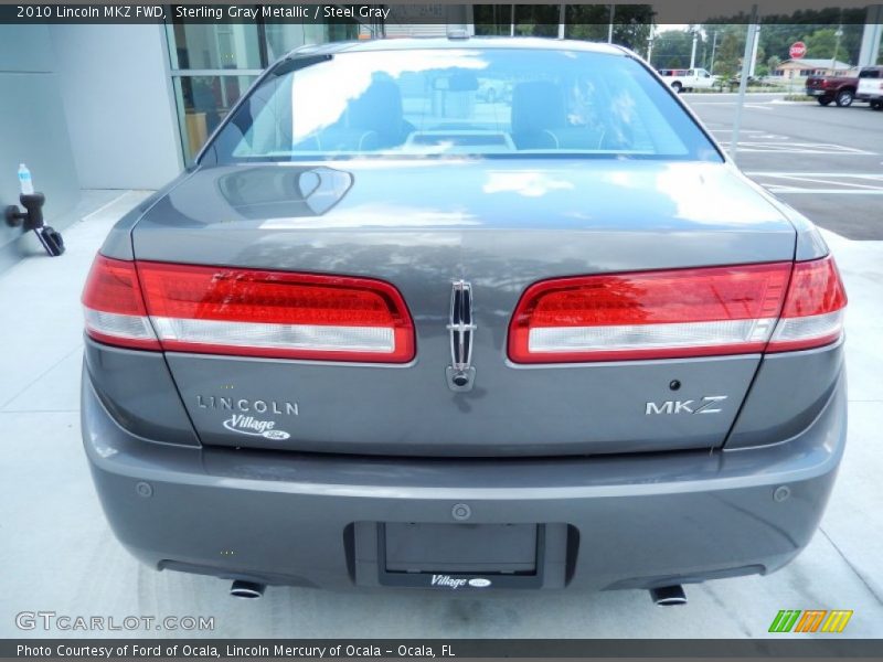Sterling Gray Metallic / Steel Gray 2010 Lincoln MKZ FWD