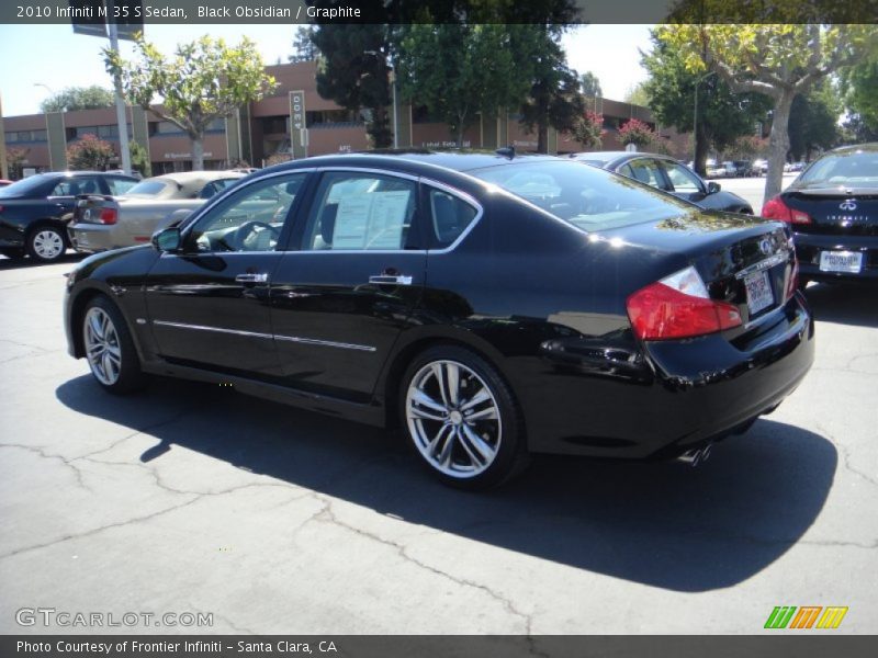 Black Obsidian / Graphite 2010 Infiniti M 35 S Sedan