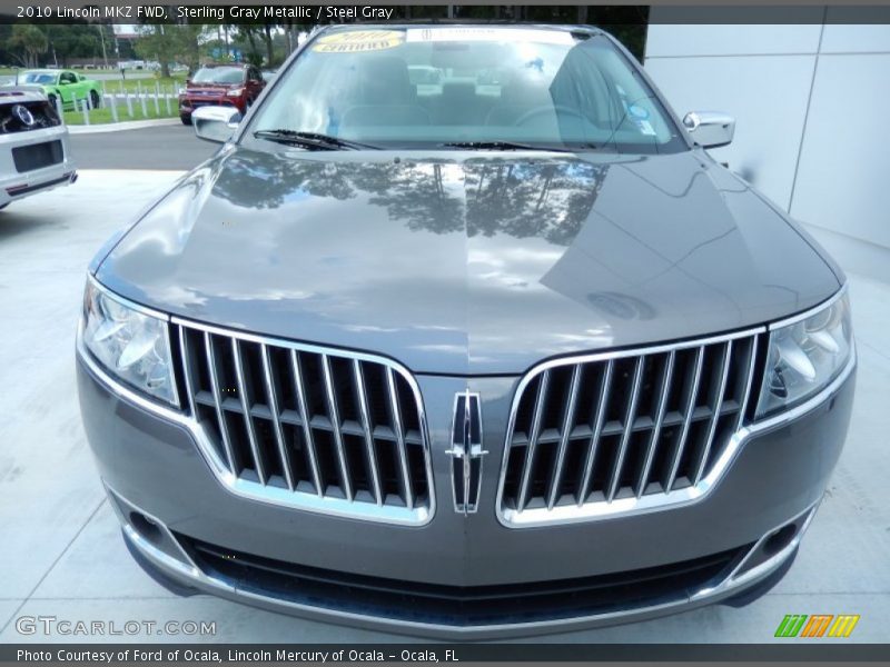 Sterling Gray Metallic / Steel Gray 2010 Lincoln MKZ FWD