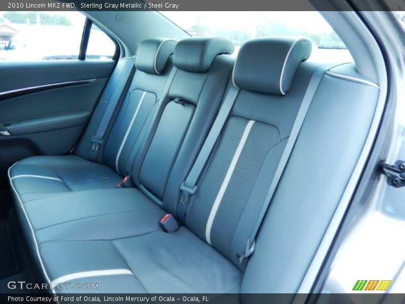 Sterling Gray Metallic / Steel Gray 2010 Lincoln MKZ FWD