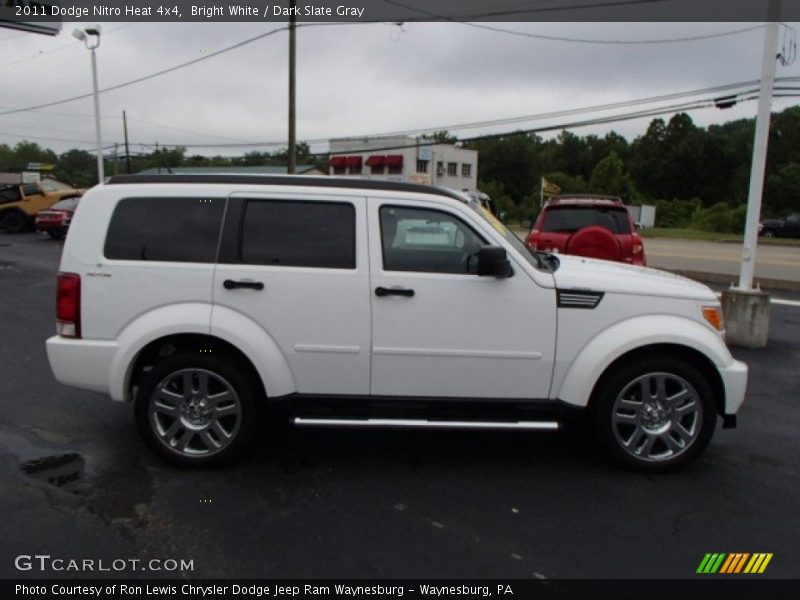 Bright White / Dark Slate Gray 2011 Dodge Nitro Heat 4x4