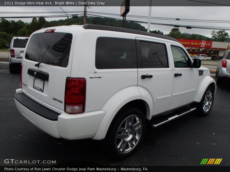 Bright White / Dark Slate Gray 2011 Dodge Nitro Heat 4x4