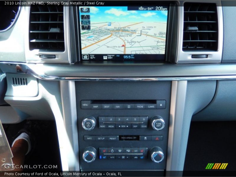 Sterling Gray Metallic / Steel Gray 2010 Lincoln MKZ FWD