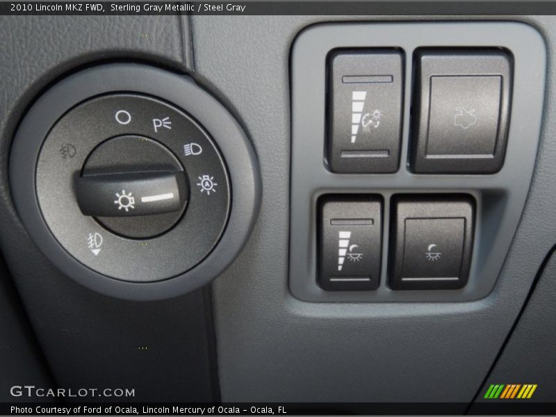 Sterling Gray Metallic / Steel Gray 2010 Lincoln MKZ FWD