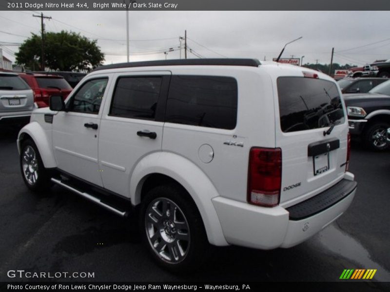 Bright White / Dark Slate Gray 2011 Dodge Nitro Heat 4x4