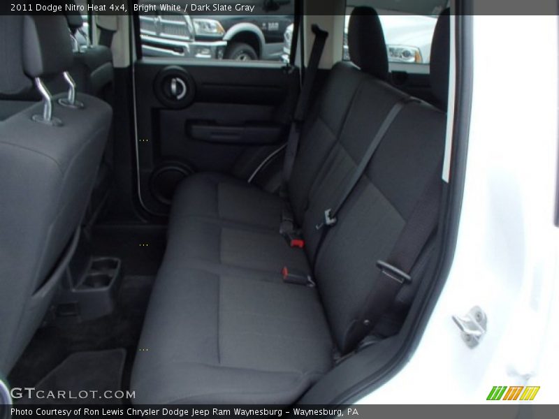 Bright White / Dark Slate Gray 2011 Dodge Nitro Heat 4x4