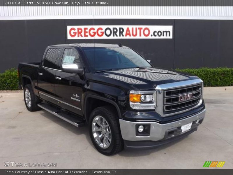 Onyx Black / Jet Black 2014 GMC Sierra 1500 SLT Crew Cab