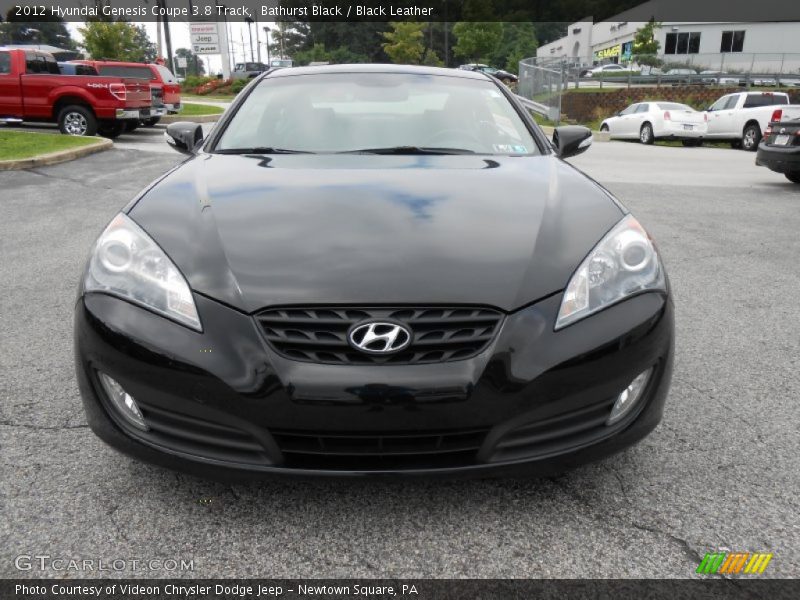 Bathurst Black / Black Leather 2012 Hyundai Genesis Coupe 3.8 Track