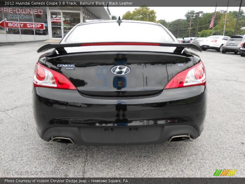 Bathurst Black / Black Leather 2012 Hyundai Genesis Coupe 3.8 Track