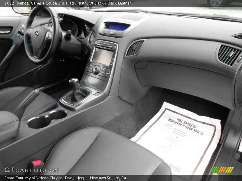 Bathurst Black / Black Leather 2012 Hyundai Genesis Coupe 3.8 Track
