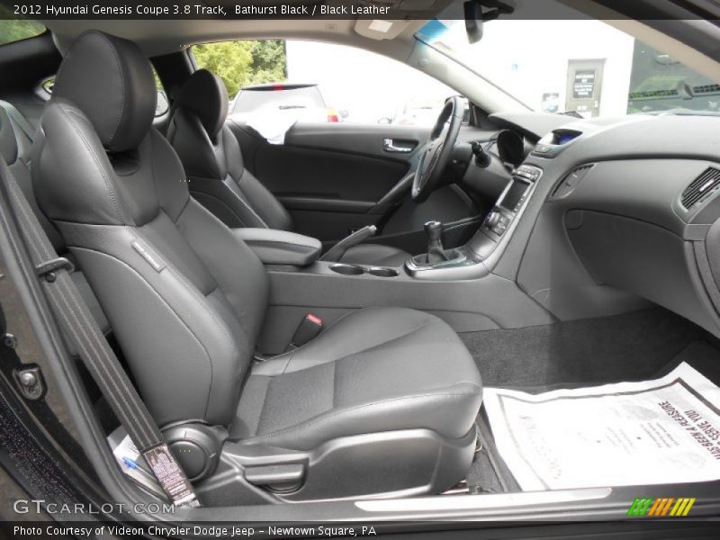 Bathurst Black / Black Leather 2012 Hyundai Genesis Coupe 3.8 Track