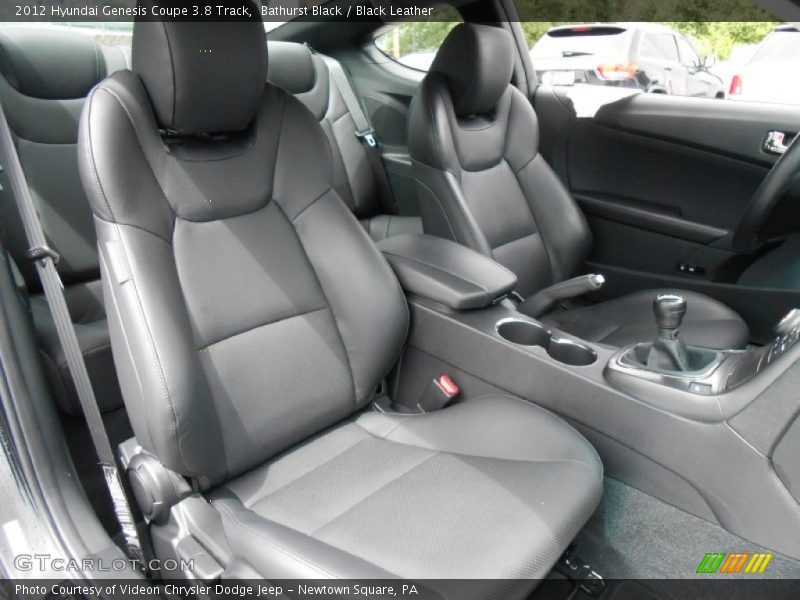 Bathurst Black / Black Leather 2012 Hyundai Genesis Coupe 3.8 Track