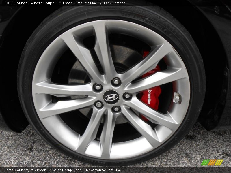 Bathurst Black / Black Leather 2012 Hyundai Genesis Coupe 3.8 Track