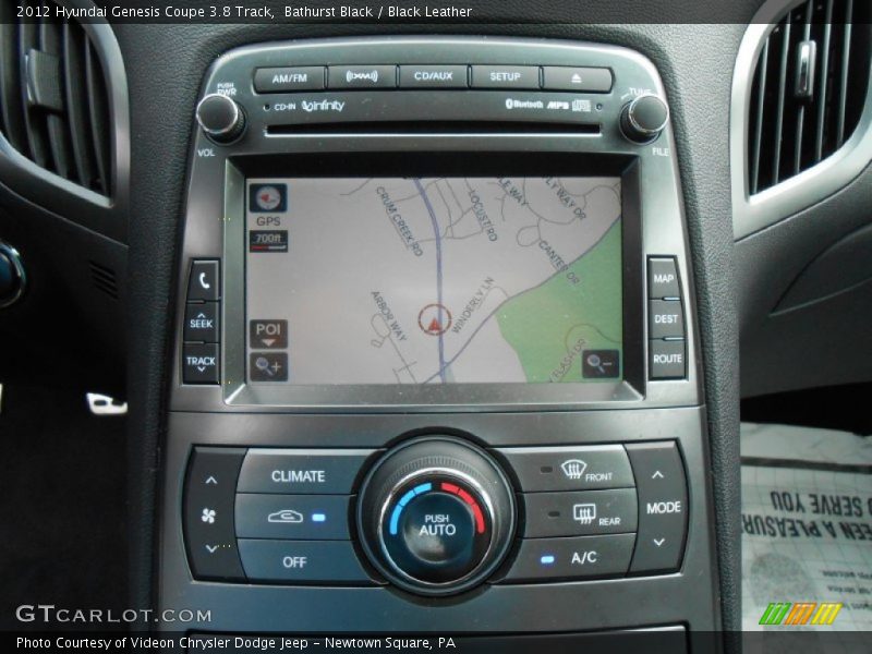 Bathurst Black / Black Leather 2012 Hyundai Genesis Coupe 3.8 Track
