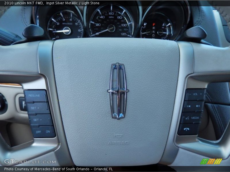 Ingot Silver Metallic / Light Stone 2010 Lincoln MKT FWD