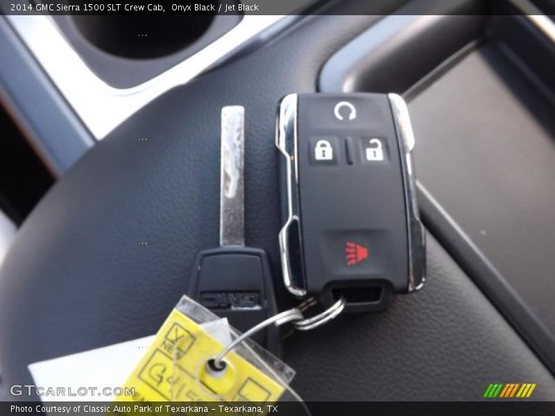 Onyx Black / Jet Black 2014 GMC Sierra 1500 SLT Crew Cab