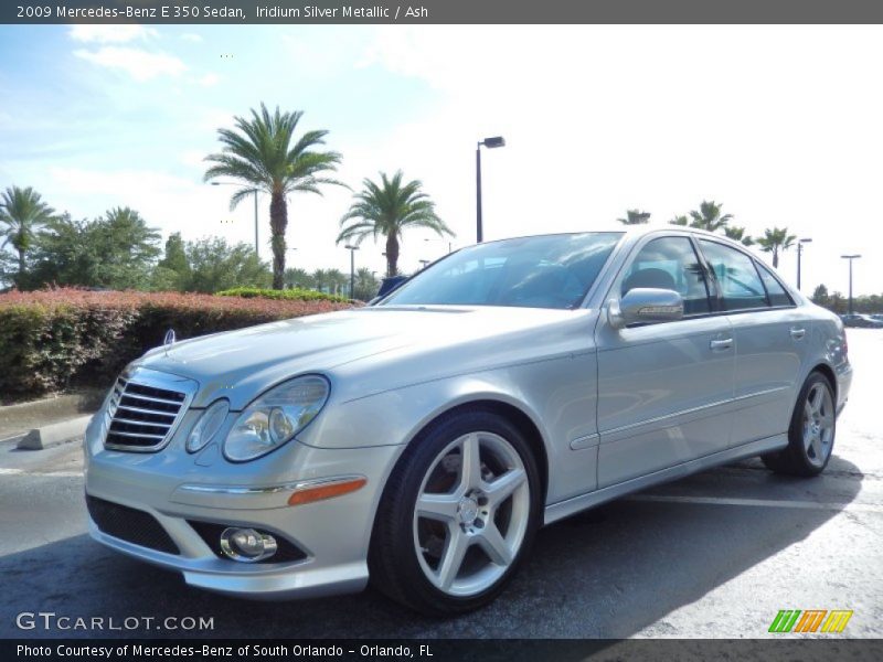 Iridium Silver Metallic / Ash 2009 Mercedes-Benz E 350 Sedan