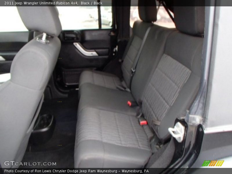 Black / Black 2011 Jeep Wrangler Unlimited Rubicon 4x4