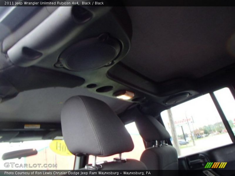 Black / Black 2011 Jeep Wrangler Unlimited Rubicon 4x4