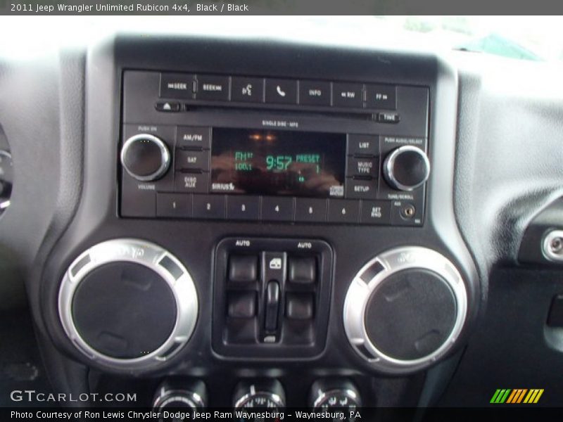 Black / Black 2011 Jeep Wrangler Unlimited Rubicon 4x4