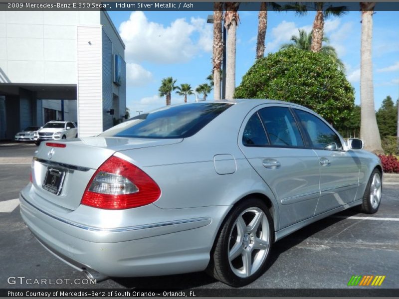 Iridium Silver Metallic / Ash 2009 Mercedes-Benz E 350 Sedan