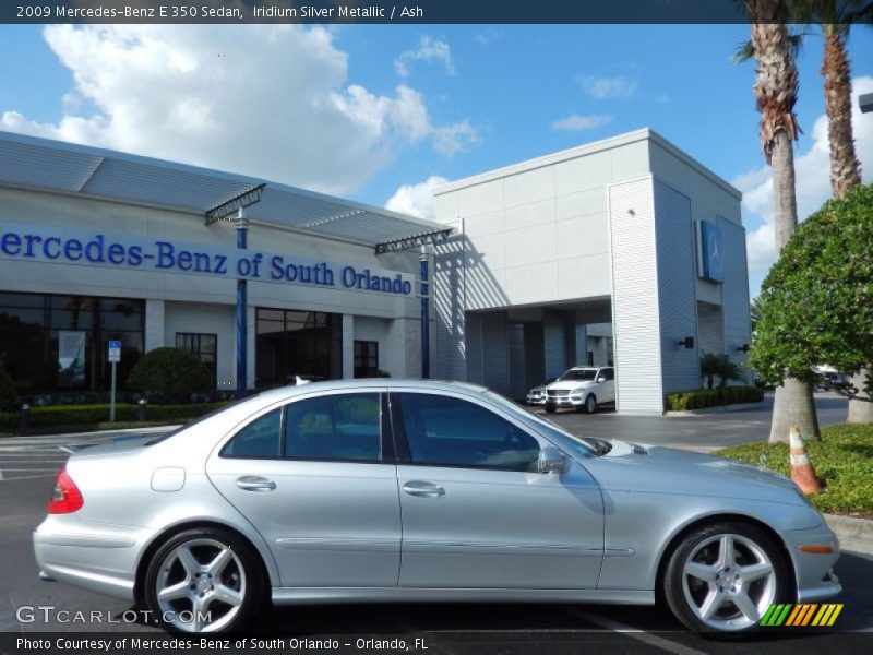 Iridium Silver Metallic / Ash 2009 Mercedes-Benz E 350 Sedan