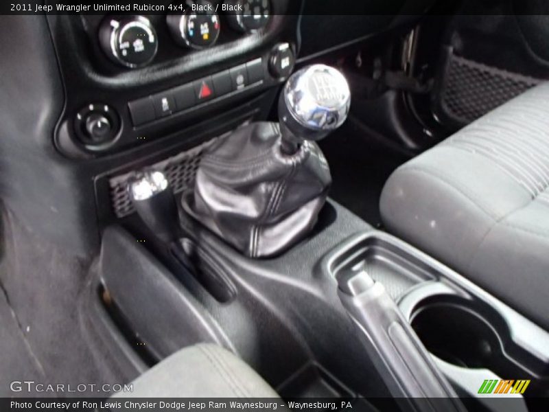Black / Black 2011 Jeep Wrangler Unlimited Rubicon 4x4