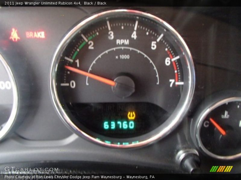 Black / Black 2011 Jeep Wrangler Unlimited Rubicon 4x4