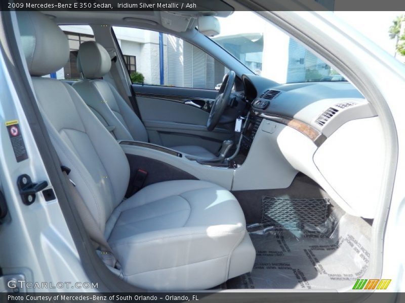 Iridium Silver Metallic / Ash 2009 Mercedes-Benz E 350 Sedan