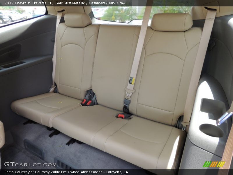 Gold Mist Metallic / Cashmere/Dark Gray 2012 Chevrolet Traverse LT